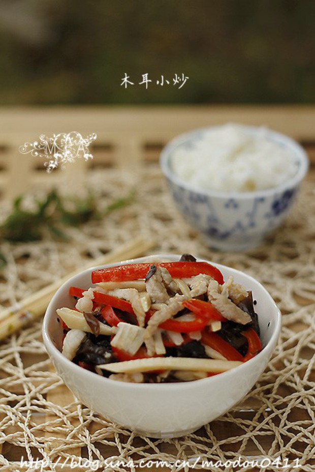 木耳小炒的做法