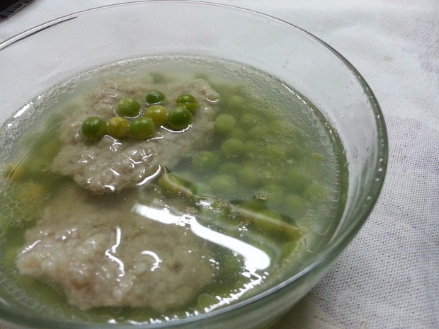 豌豆肉汤的做法