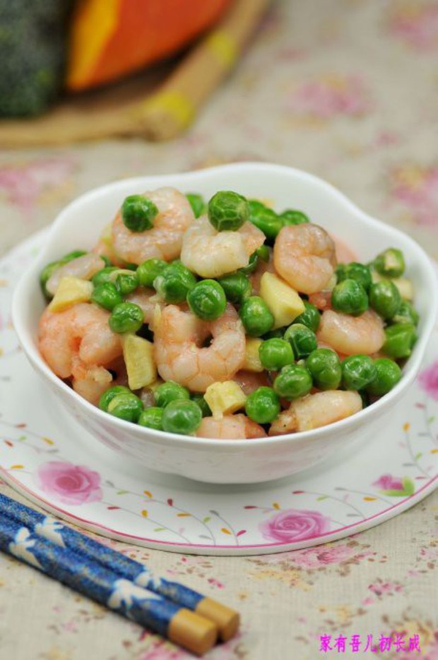 豌豆小炒的做法