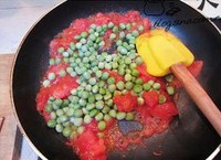 西红柿青豆炒鸡蛋的做法步骤4