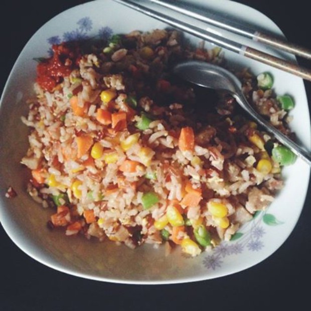 炒饭的做法