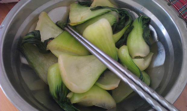 水炒青菜的做法