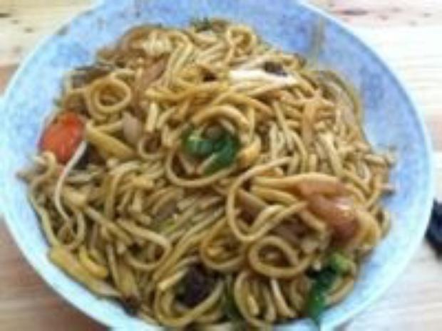 家常蔬菜炒拉面的做法