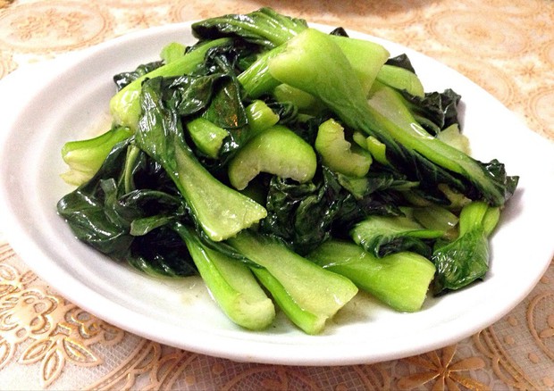 猪油炒青菜的做法