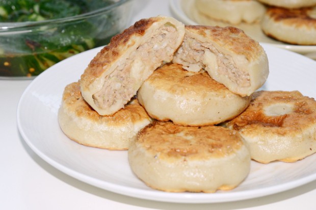 猪肉白菜馅饼的做法