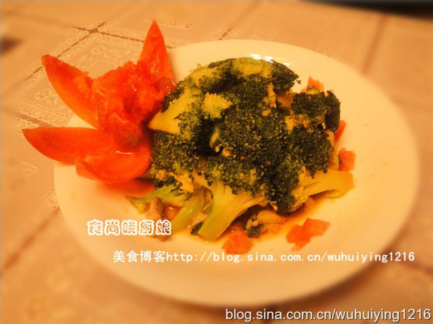 蒜蓉西兰花的做法