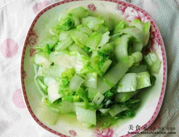 蒜香大白菜的做法