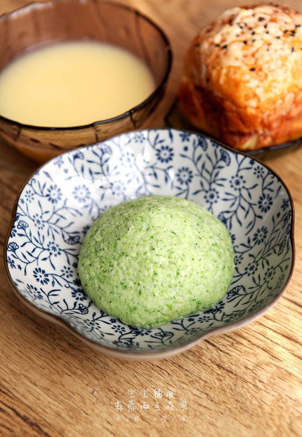宝宝辅食之蒜蓉西兰花泥的做法
