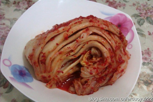 水果味的韩国泡菜的做法