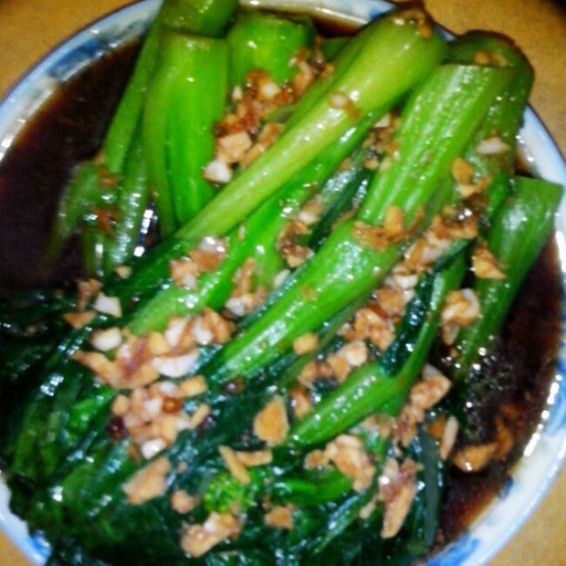 蒜蓉青菜的做法