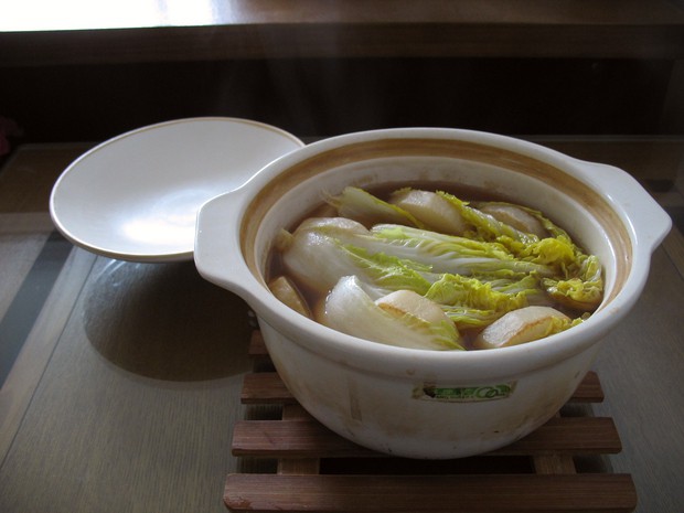 萝卜烧娃娃菜的做法