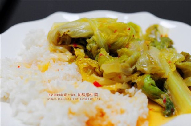 甜酸圆生菜的做法
