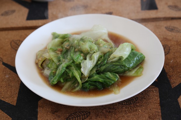 蚝油生菜的做法