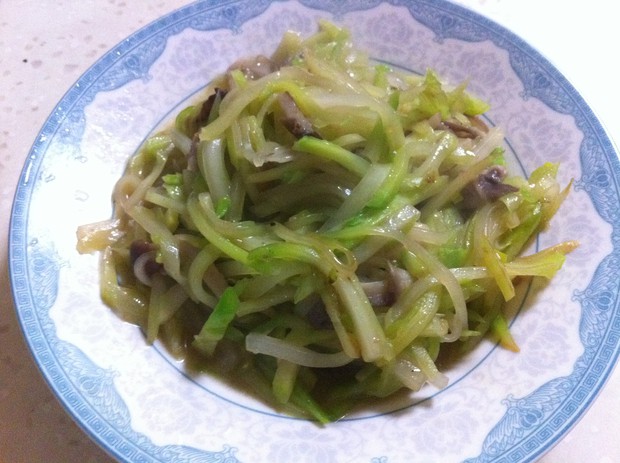 素炒儿菜丝的做法