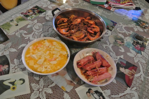 咸鸭蛋黄虾仁豆腐的做法