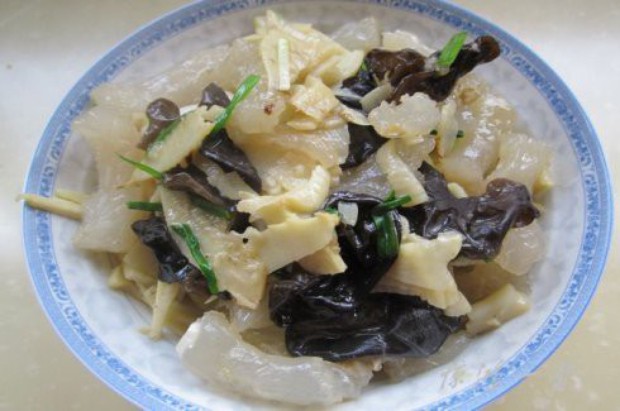 三色蹄筋的做法