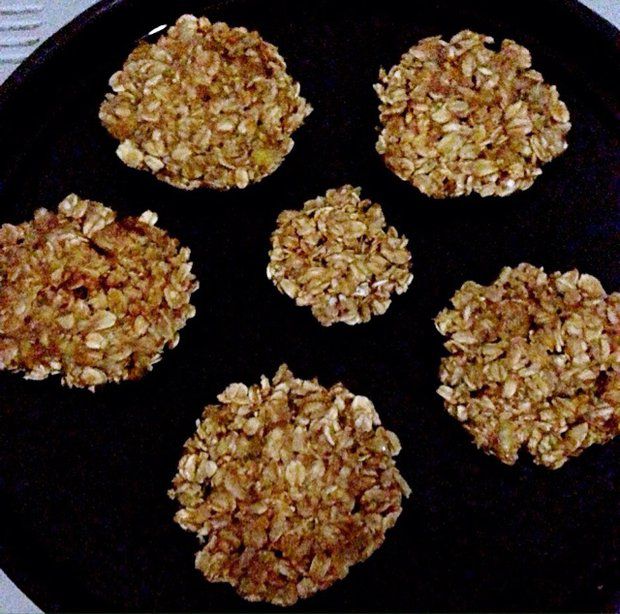 香蕉燕麦饼(微波炉版)的做法