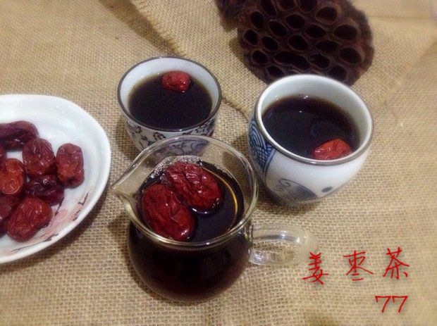 姜枣茶的做法