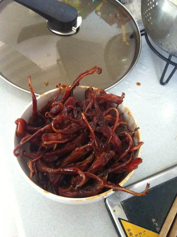 温州酱鸭舌可乐版的做法