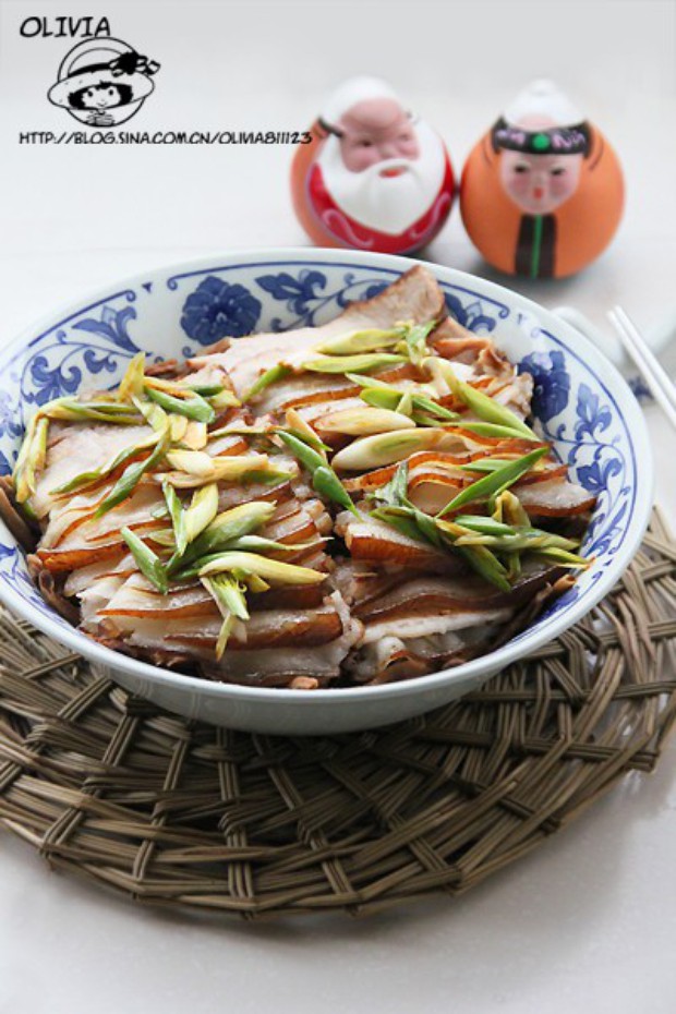 干豆角蒸碗肉的做法