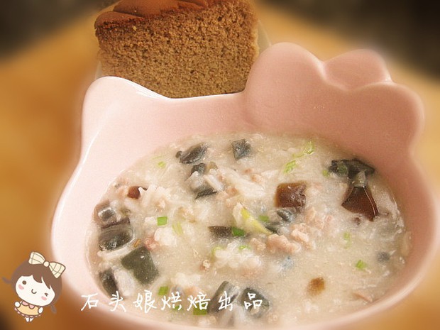 皮蛋瘦肉粥的做法