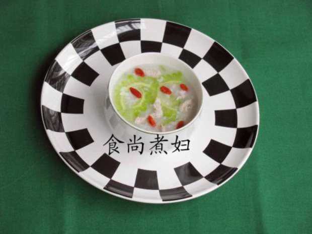 苦瓜瘦肉粥的做法