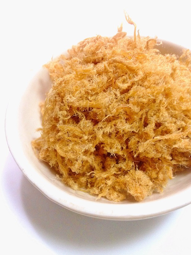 自制肉松 面包机版的做法