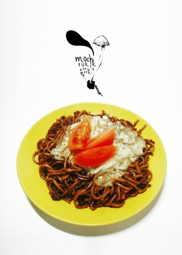 蜜番茄牛肉芝士炒面的做法