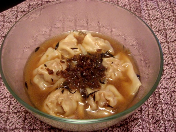 赤味增鲜肉大馄饨的做法