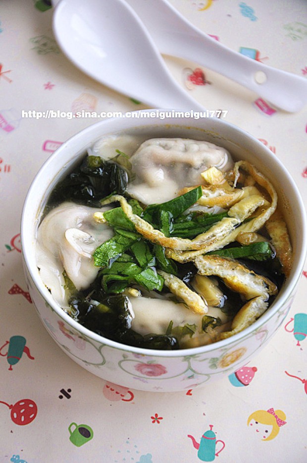 荠菜大馄饨的做法