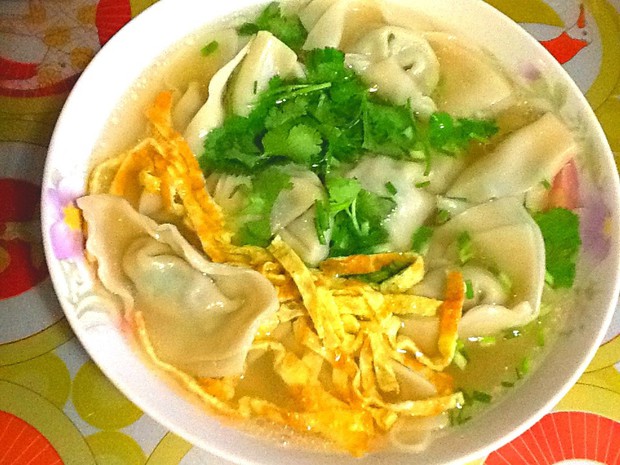 荠菜冬笋鲜肉大馄饨的做法
