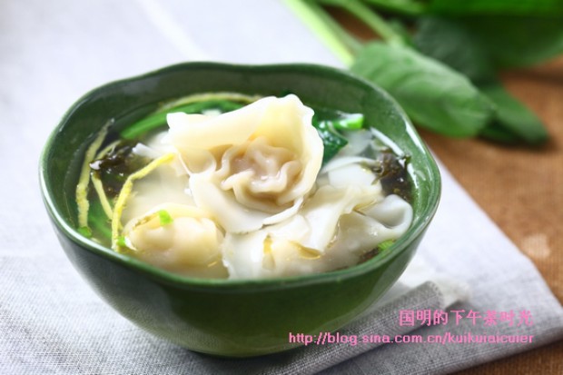 鲜虾馄饨的做法