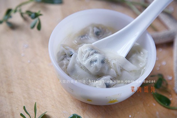 菜肉馄饨的做法
