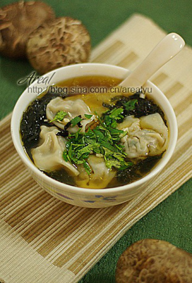 荠菜大馄饨的做法