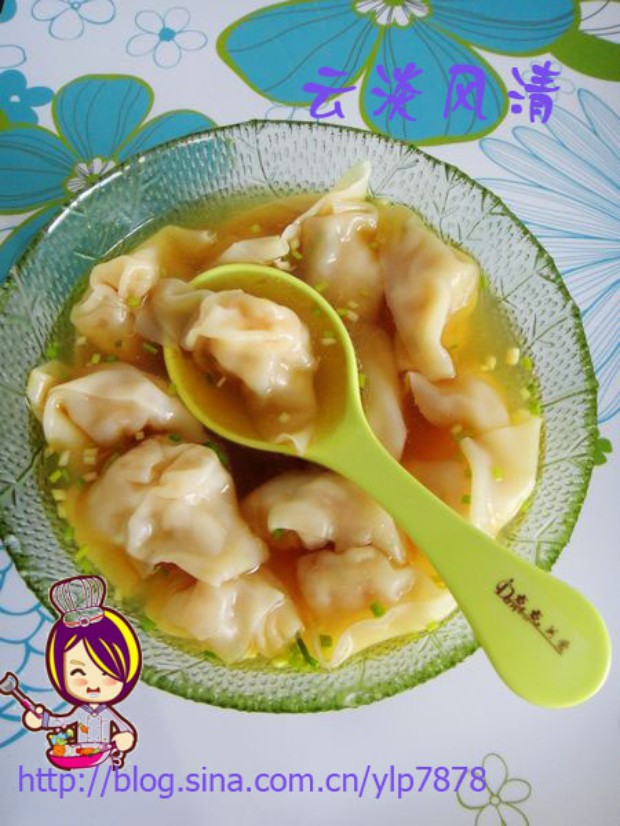 虾仁馄饨的做法