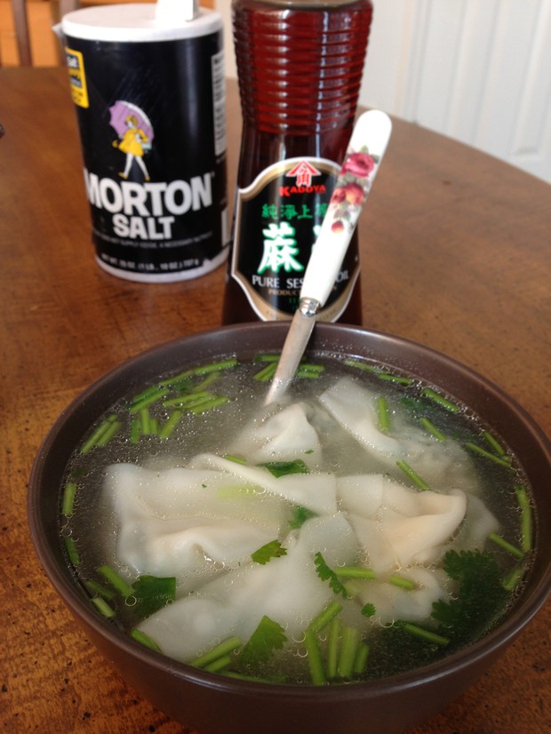 荠菜馄饨的做法
