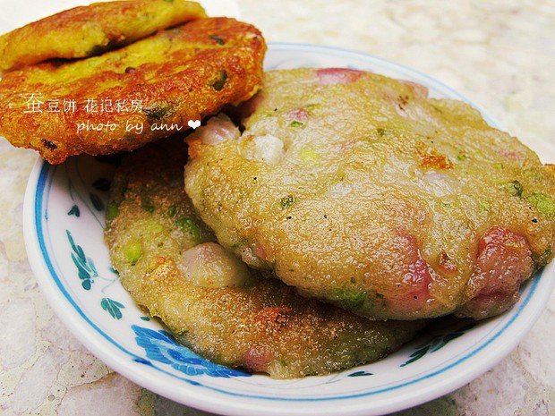 蚕豆糯米饼的做法