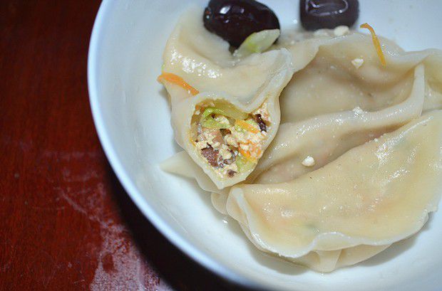 减肥低卡路里素饺的做法