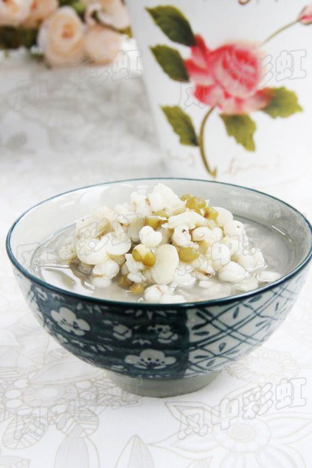 扁豆薏米绿豆粥的做法