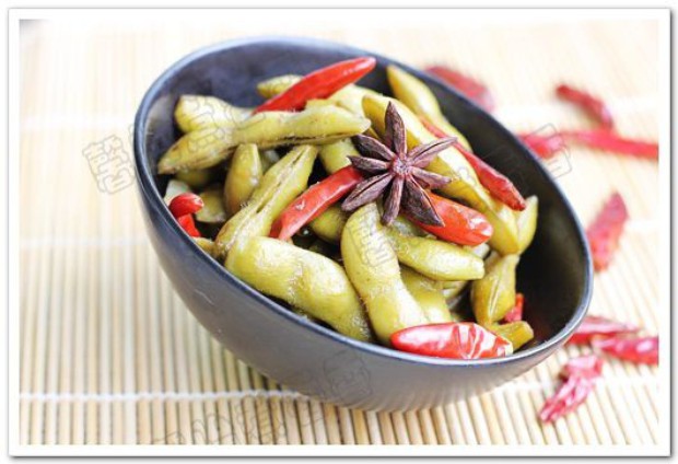 麻辣小毛豆的做法