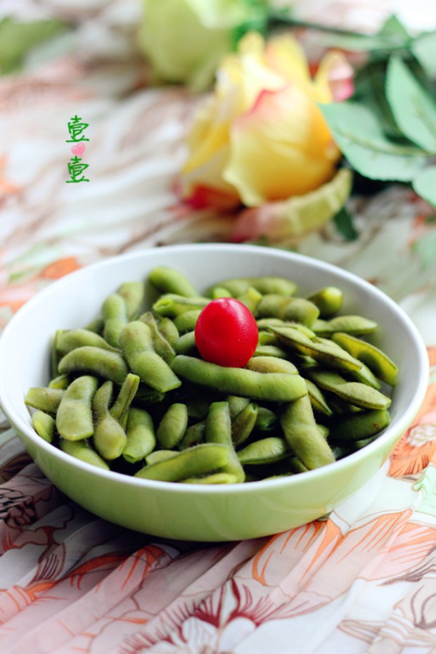 水煮毛豆的做法