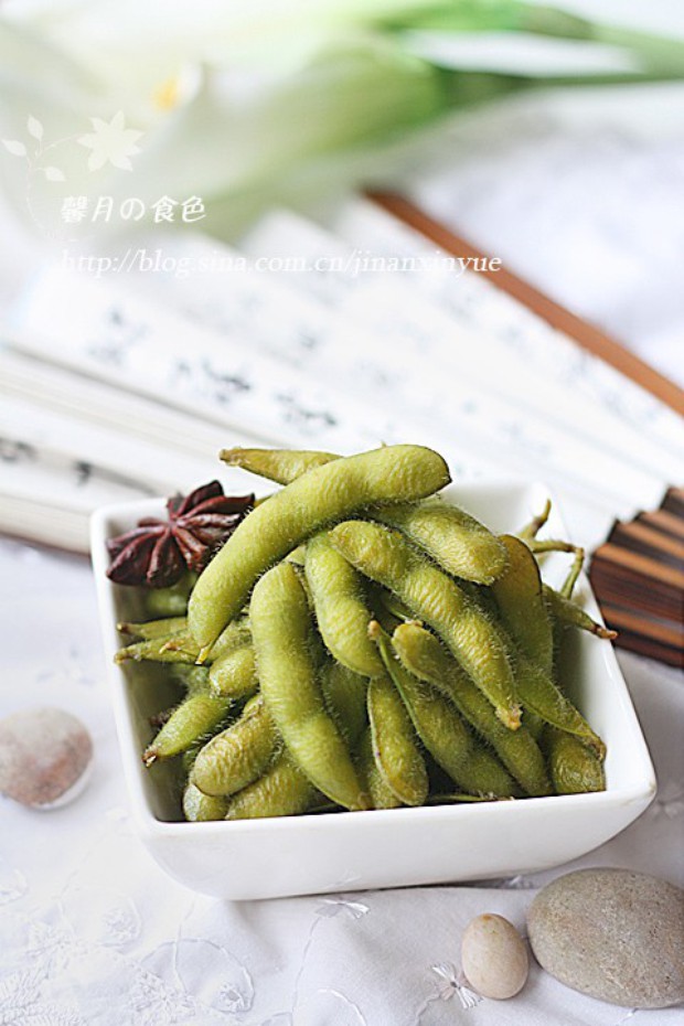 煮毛豆的做法