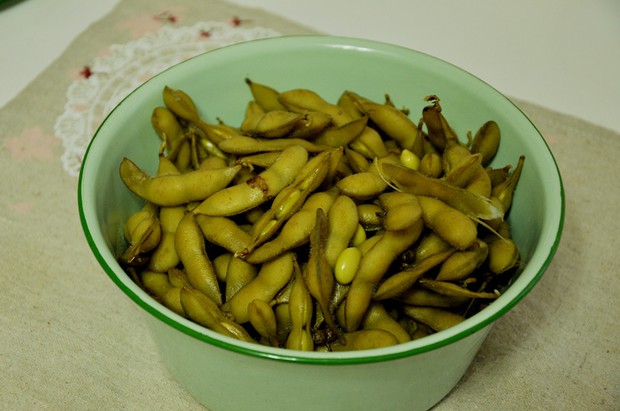 煮毛豆的做法