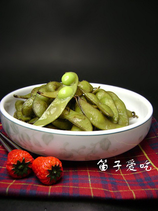 盐水毛豆的做法