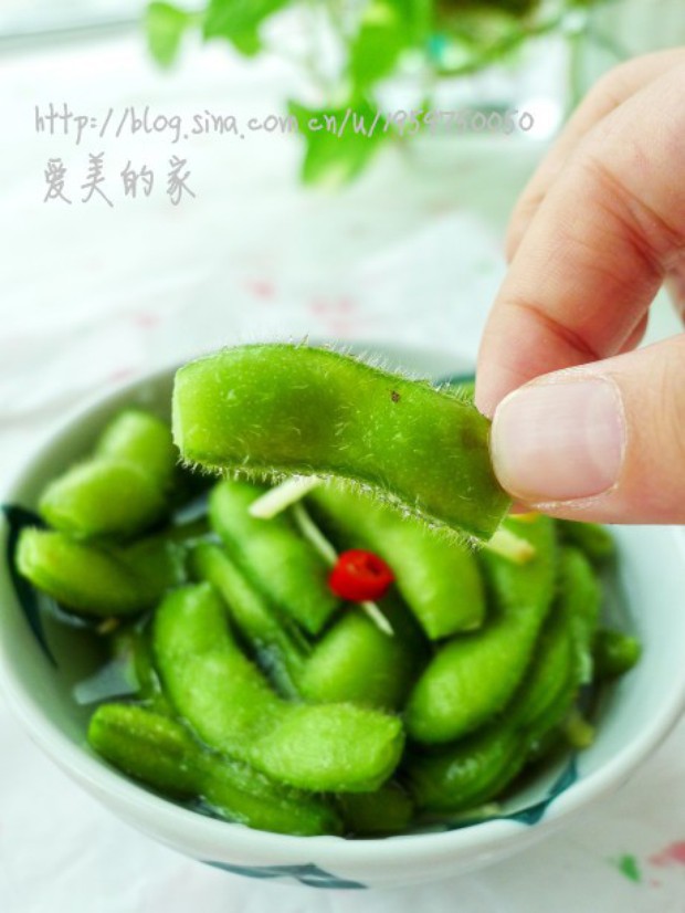 盐水毛豆的做法