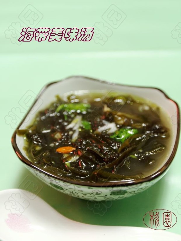海带美味汤的做法