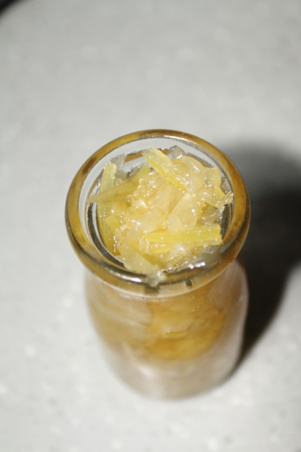 清热去火的蜂蜜柚子茶的做法