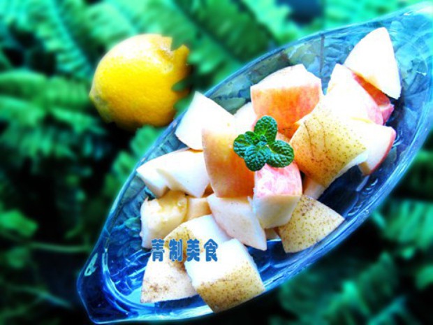 柠檬蜜汁水果沙拉的做法