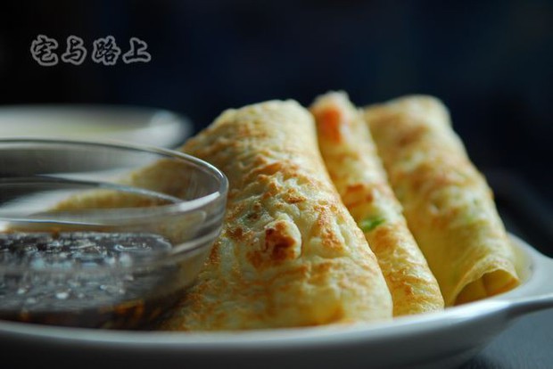 萝卜丝鲜虾煎饼的做法