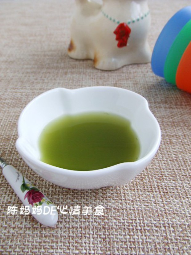 小白菜汁的做法